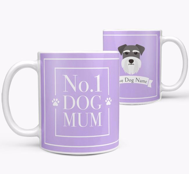 Personalised 'No.1 Mum' Mug from your {breedFullName}